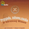  Trójdzielne ulotki informacyjne, prezentujące ofertę wioski tematycznej. 