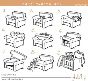 Kocia sztuka nowoczesna