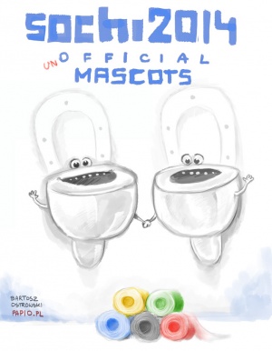 Sochi 2014 (un) Official Mascots