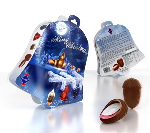 Projekt opakowania słodyczy